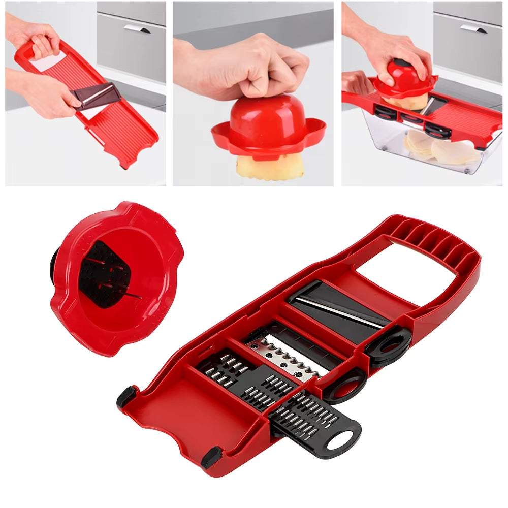6-in-1 Vegetable Slicer (Safety Guard)