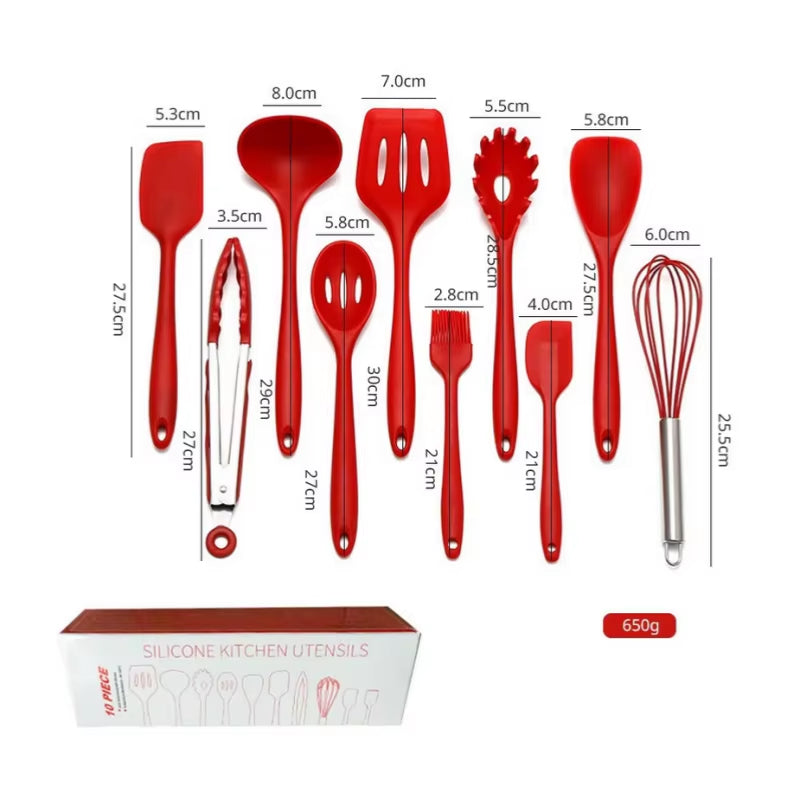10-Piece Kitchen Utensil Cooking Set