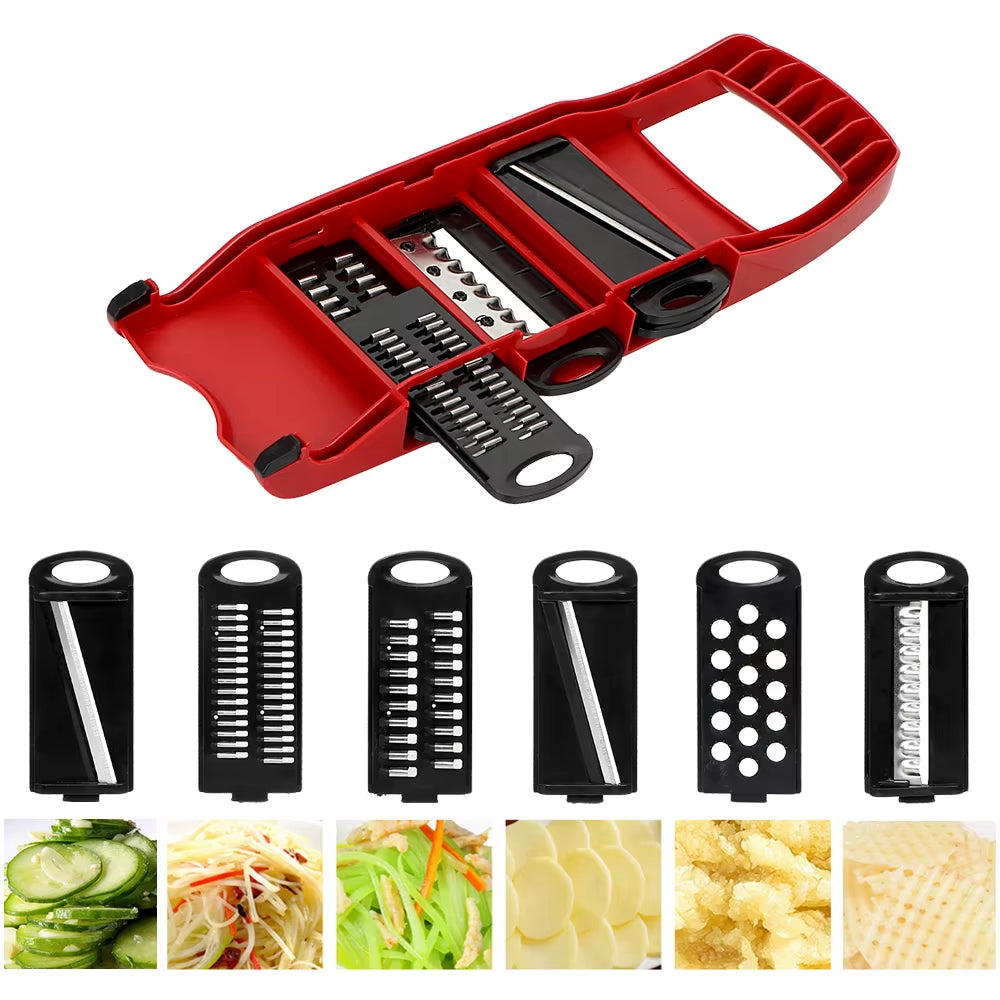 6-in-1 Vegetable Slicer (Safety Guard)
