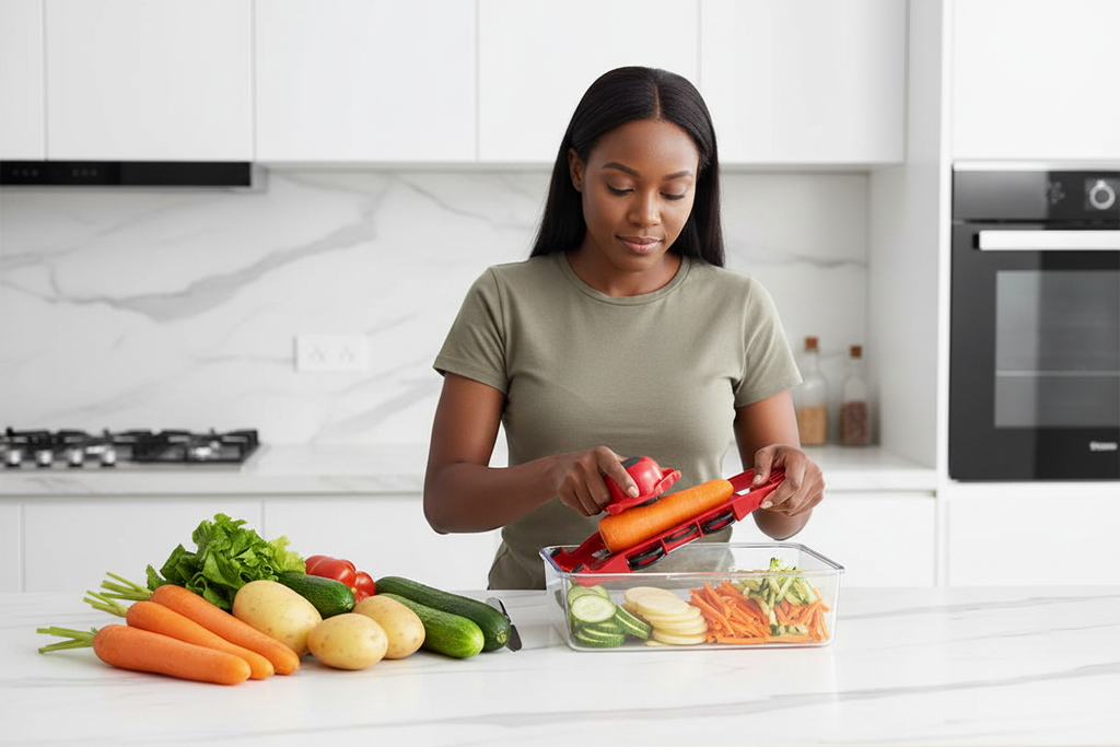 6-in-1 Vegetable Slicer (Safety Guard)
