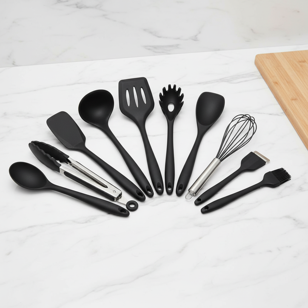 10-Piece Kitchen Utensil Cooking Set